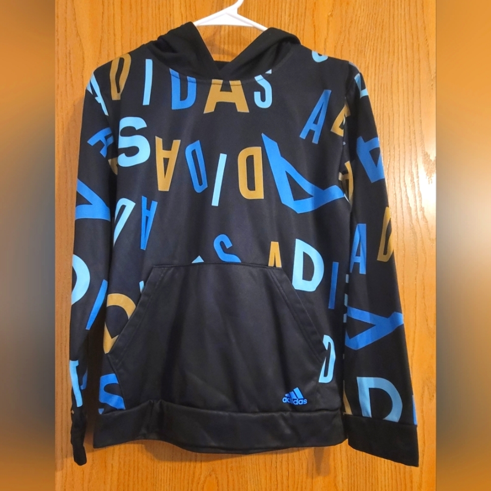 Adidas Boys Large Lineage Love Hoodie